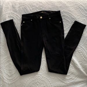 Seven For All Man Kind Black Pants